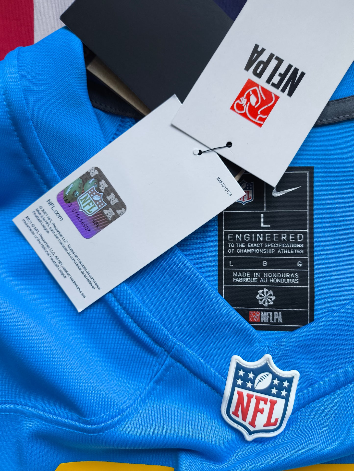 Los Angeles Chargers NFL Jersey L Herbert