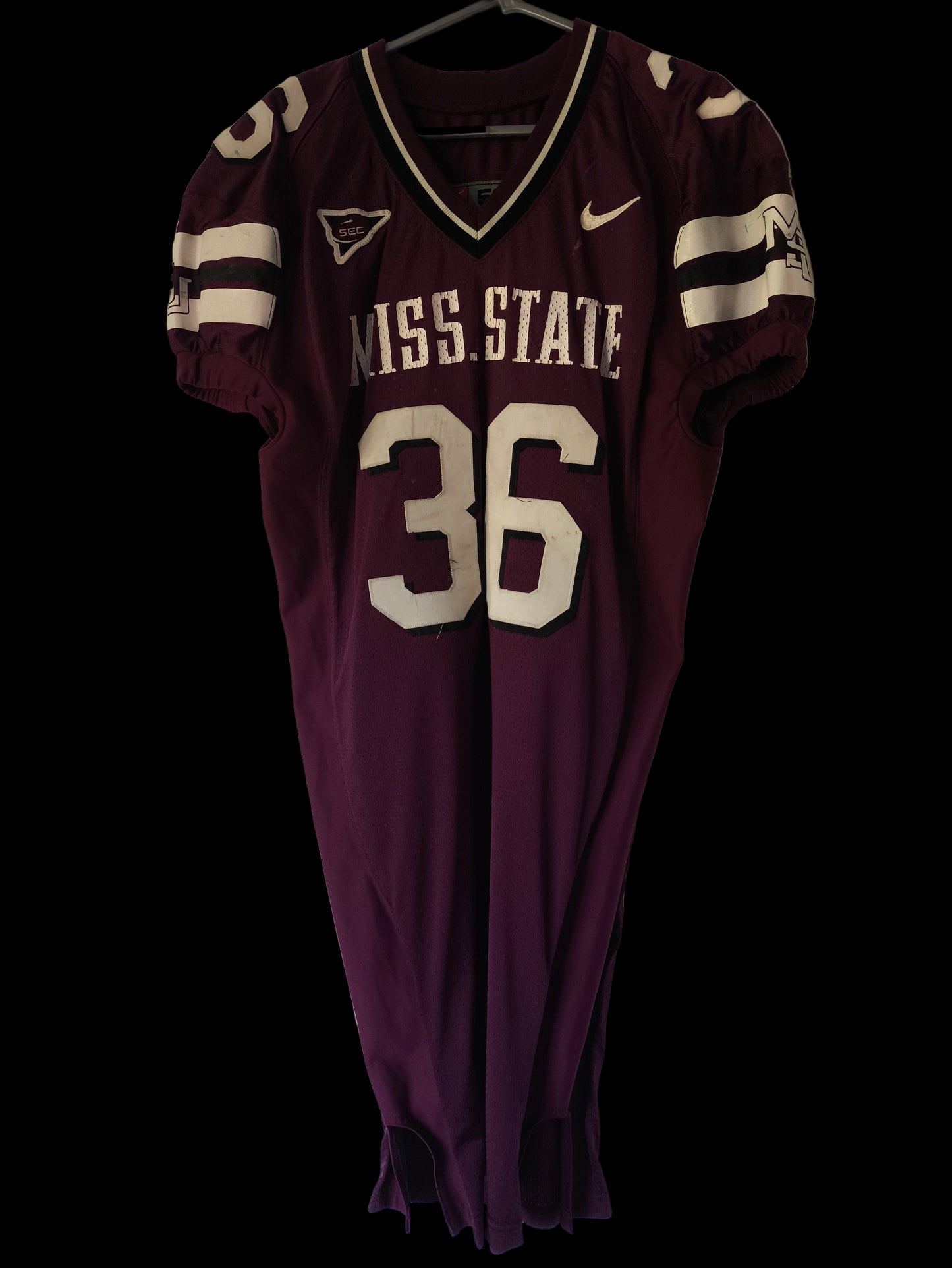 Willie Evans Mississippi State Bulldogs Nike NCAA Player Issue Jersey