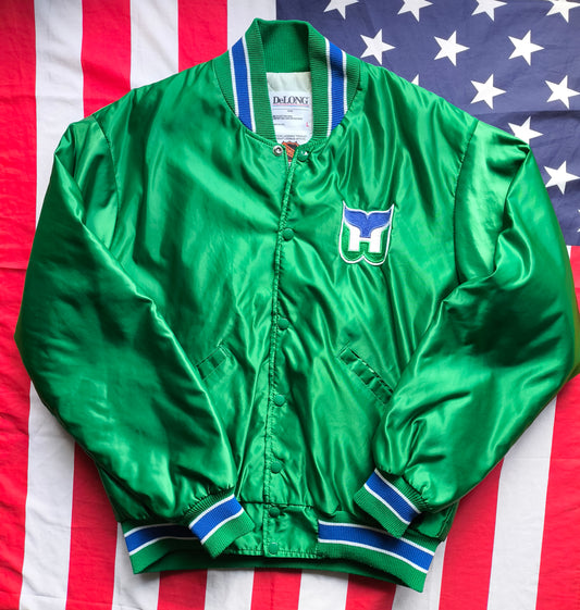 Hartford Whalers NHL Bomber Jacket L
