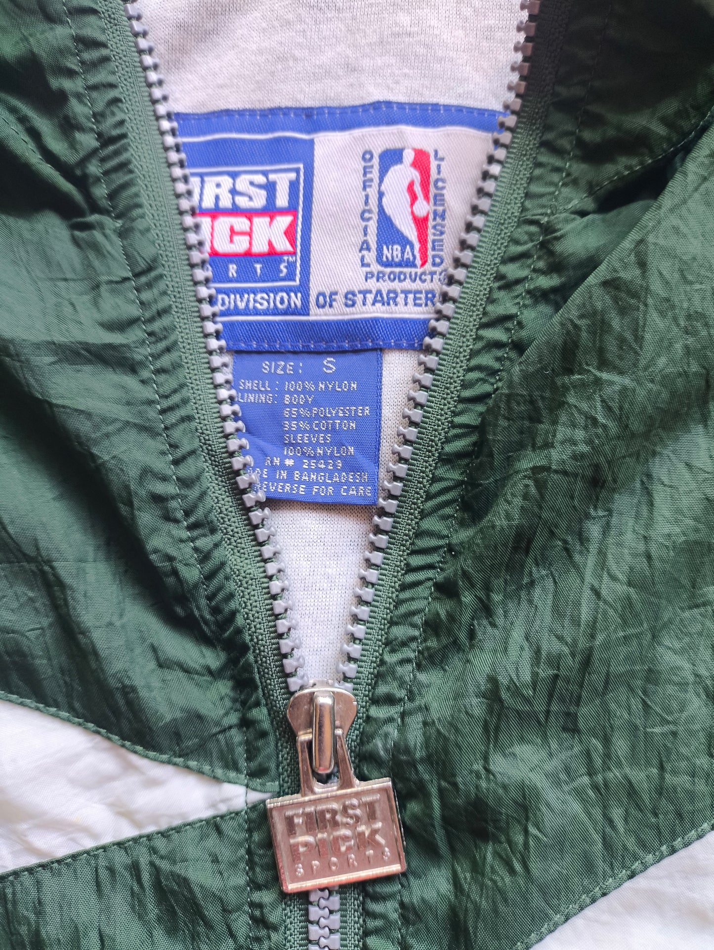 Milwaukee Bucks NBA Track Jacket S