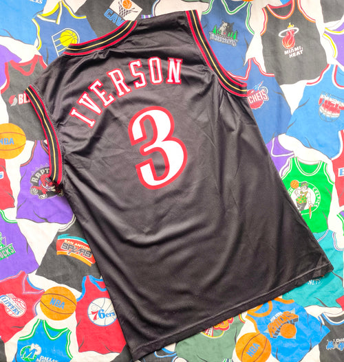 Philadelphia 76ers Champion NBA Jersey M Iverson