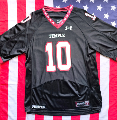Temple Owls NCAA Under Armour Jersey M #10