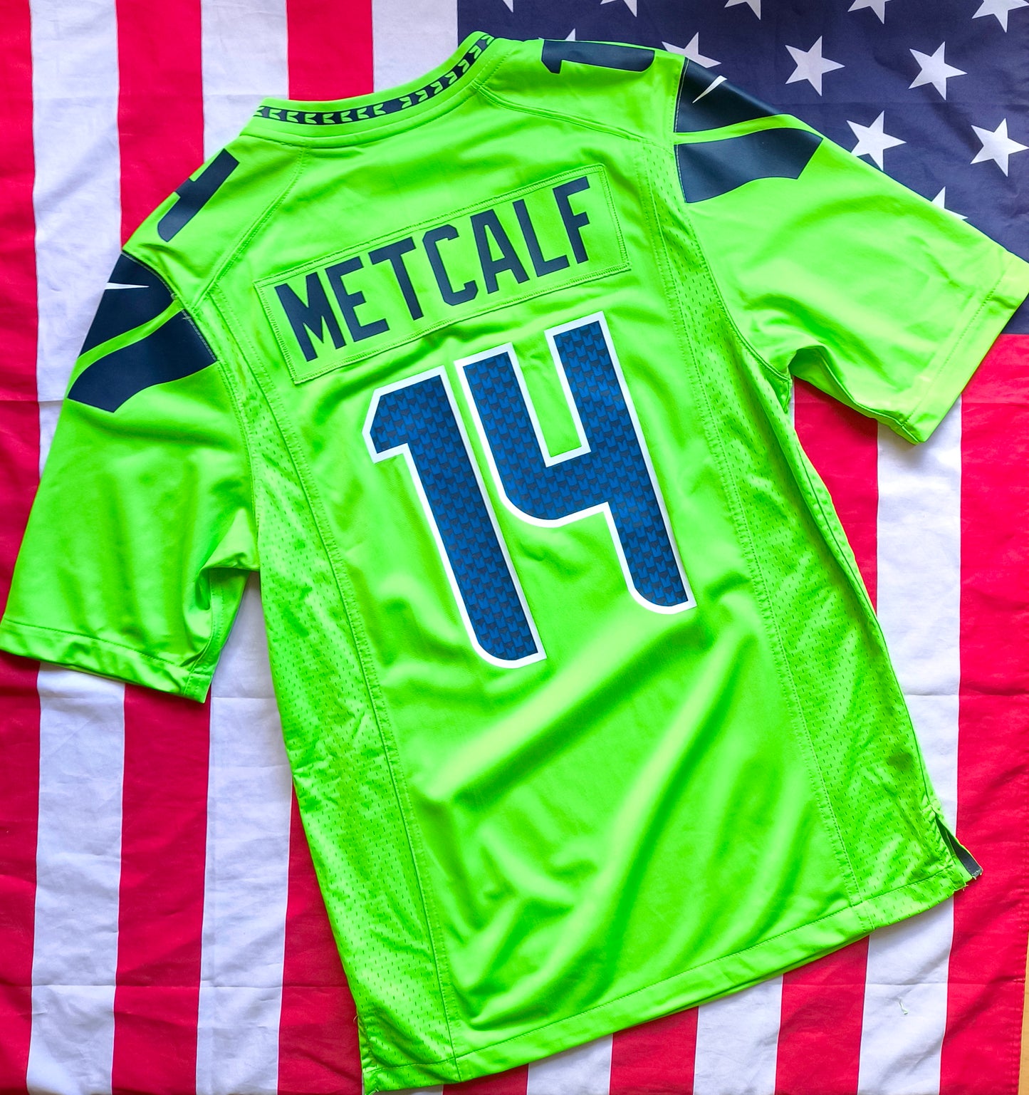 Seattle Seahawks Nike NFL Jersey S Metcalf