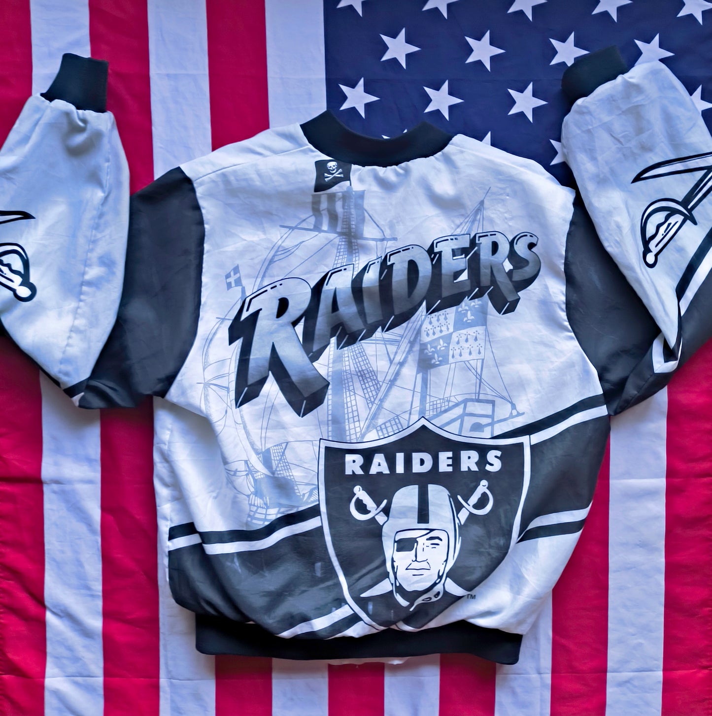 Los Angeles Raiders Chalk Line Fanimation NFL Jacket M