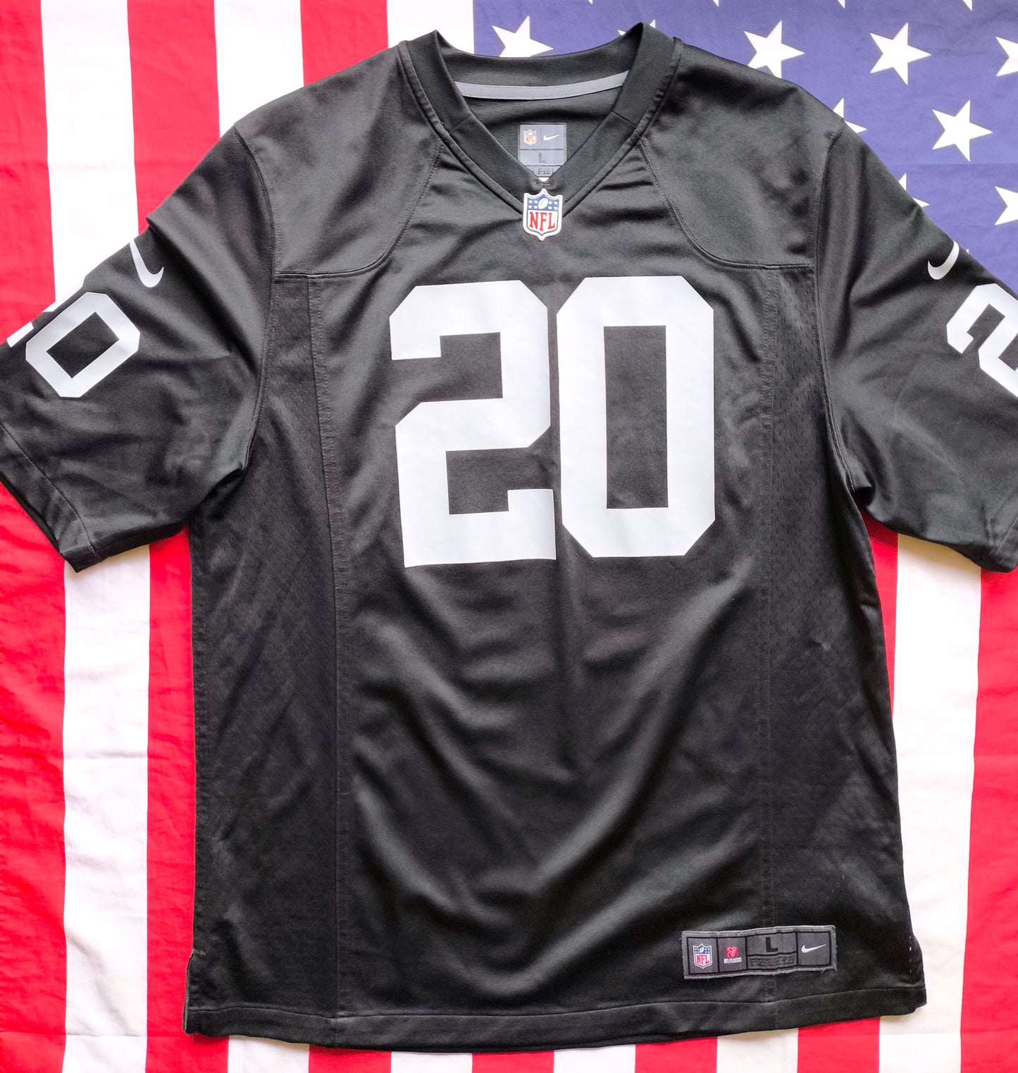 Oakland Las Vegas Raiders Nike NFL Jersey L McFadden