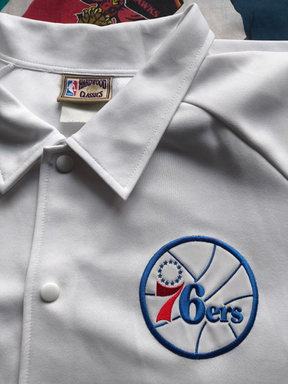 Philadelphia 76ers Hardwood Classics NBA Shooting Shirt XXL
