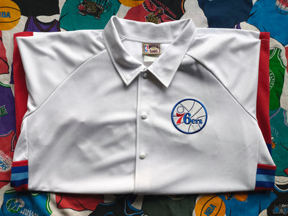 Philadelphia 76ers Hardwood Classics NBA Shooting Shirt XXL