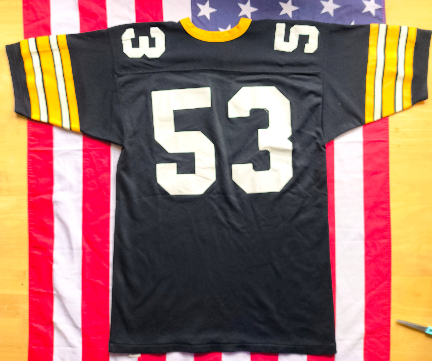 Pittsburgh Steelers Russell Athletic NFL Jersey XL Davis