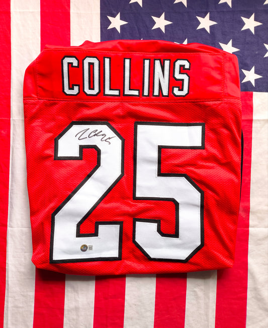 Zaven Collins Arizona Cardinals Signed NFL Jersey Beckett Authentication