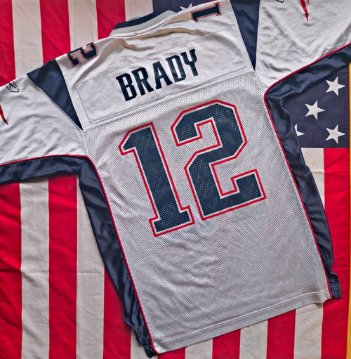 New England Patriots Reebok NFL Jersey M Brady