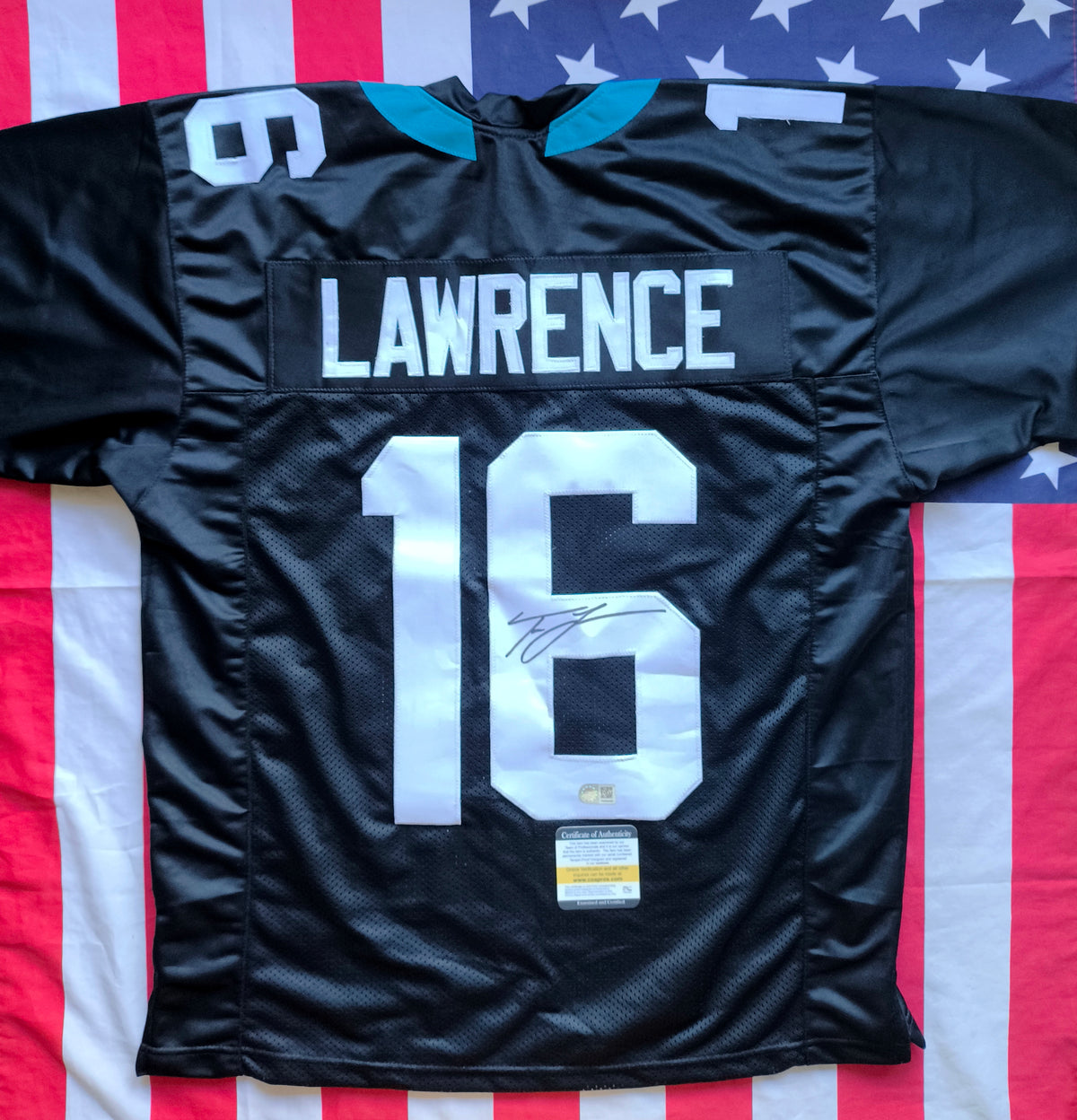 Trevor Lawrence Jacksonville Jaguars Signed NFL Jersey PRO-CERT *READ DESCRIPTION*