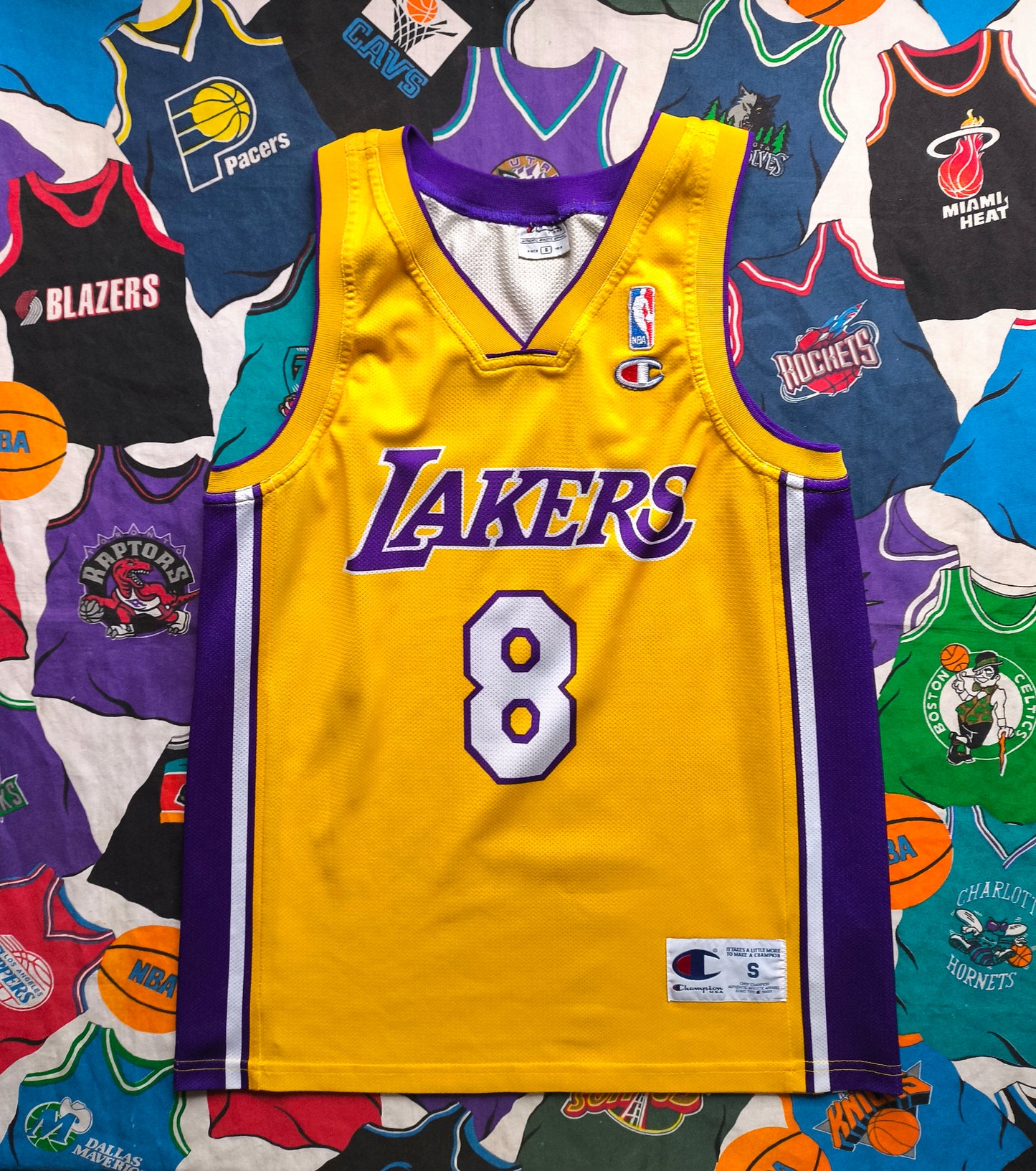Los Angeles Lakers Champion NBA Jersey S Bryant
